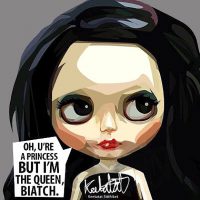 Blythe : Queen | images Pop-Art Cartoon Blythe