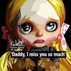 Blythe : Daddy | imatges Pop-Art Cartoon Blythe