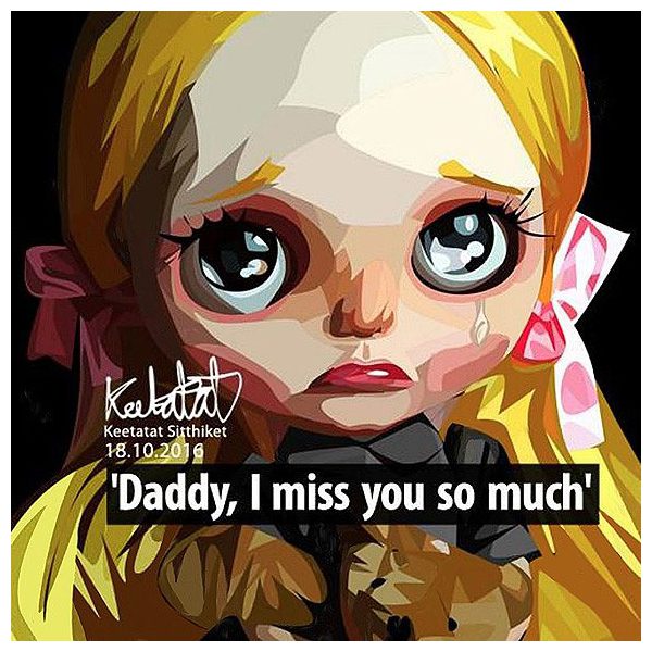 Blythe : Daddy | imatges Pop-Art Cartoon Blythe