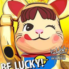 Bearbrick : be Lucky | imatges Pop-Art Cartoon Bearbrick