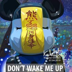 Bearbrick : don't wake me up | images Pop-Art Cartoon Bearbrick