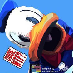 Donald Duck | imágenes Pop-Art Cartoon cine-TV