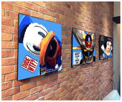 Donald Duck | Pop-Art paintings Comics films-TV