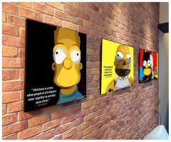 Homer Simpson | Pop-Art paintings Comics films-TV
