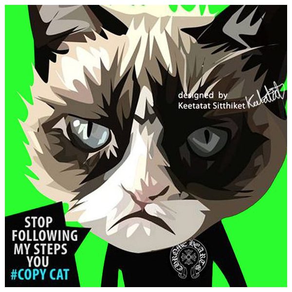 Copy Cat | Pop-Art paintings Comics films-TV