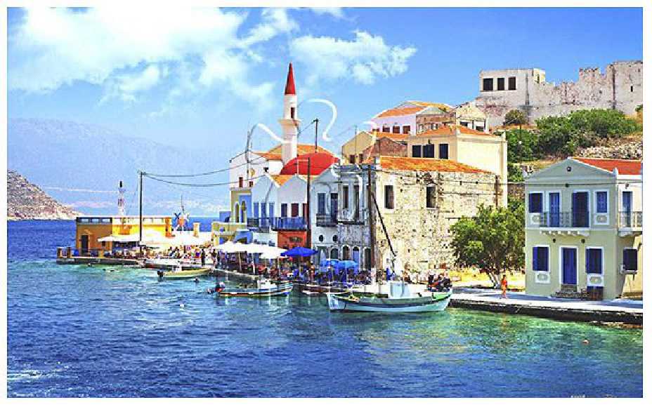 Beautiful Greece Bay | puzzles Pintoo 1000 piezas
