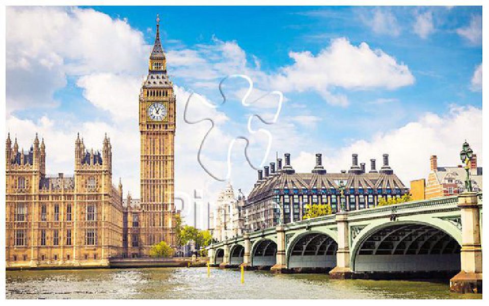 River Thames London | puzzles Pintoo 1000 peces
