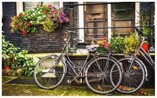 Cycling in Amsterdam | Pintoo puzzles 1000 pieces