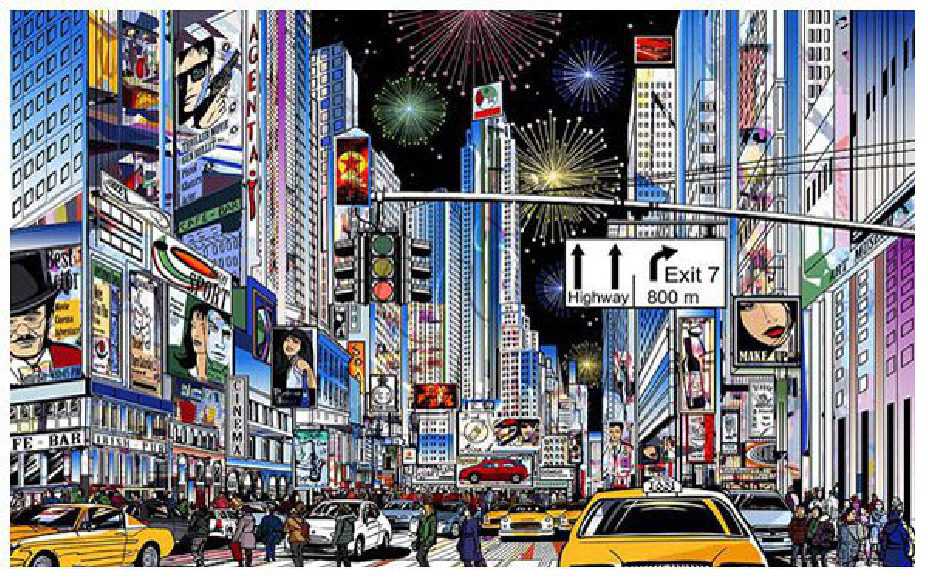New York Time Square | Pintoo puzzles 1000 pieces