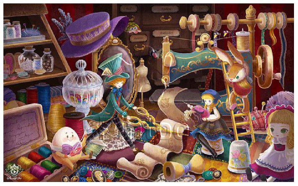 Stanley : Alice in Wonderland : The Hatter | puzzles Pintoo 1000 pièces