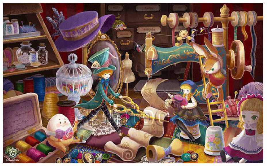 Stanley : Alice in Wonderland : The Hatter | Pintoo puzzles 1000 pieces