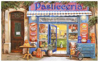 Guido Borelli : Pastry Shop | Pintoo puzzles 1000 pieces