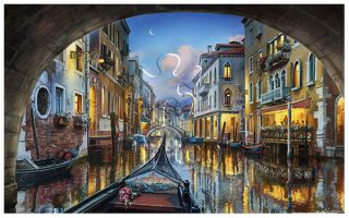Evgeny Lushpin : Love is in the Air | puzzles Pintoo 1000 peces
