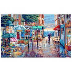 John O'Brien : Rainy Day Stroll | puzzles Pintoo 1000 piezas