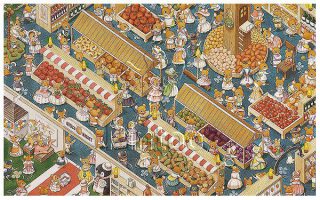 SMART : The Supermarket | Pintoo puzzles 1000 pieces