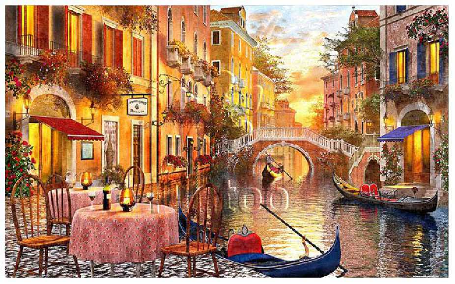 Dominic Davison : Venetian Sunset | puzzles Pintoo 1000 peces