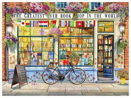 Garry Walton : Greatest Bookshop in The World | puzzles Pintoo 1200 pièces