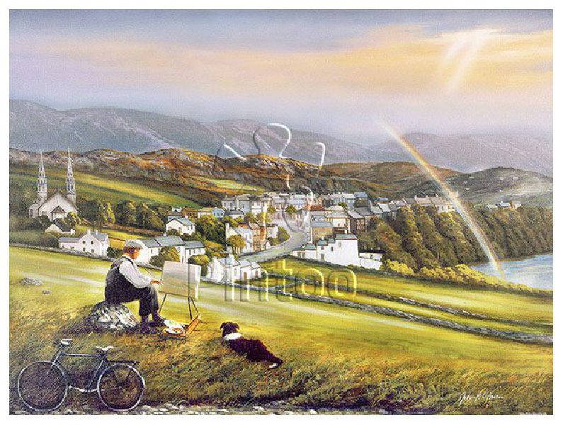 John O'Brien : Irish Landscape | Pintoo puzzles 1200 pieces