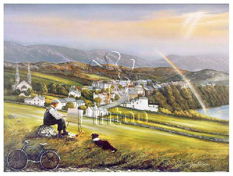 John O'Brien : Irish Landscape | Pintoo puzzles 1200 pieces
