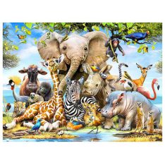Howard Robinson : Africa Smile | puzzles Pintoo 1200 pièces