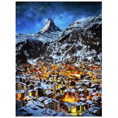 Light of Zermatt : Switzerland | Pintoo puzzles 1200 pieces