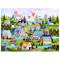 Jane Wooster Scott : Somewhere Over Rainbow | Pintoo puzzles 1200 pieces