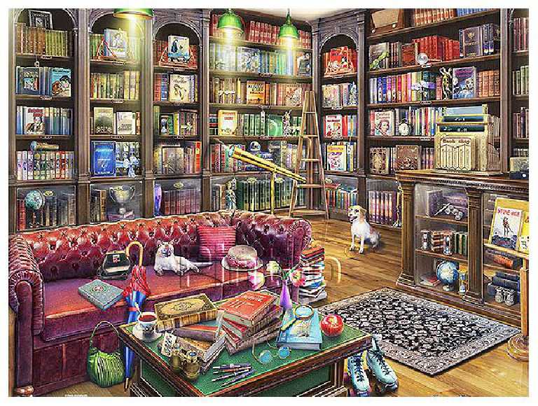 Eduard : Ye Olde Bookshop | puzzles Pintoo 1200 peces