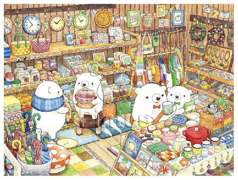Grocery House | puzzles Pintoo 1200 pièces