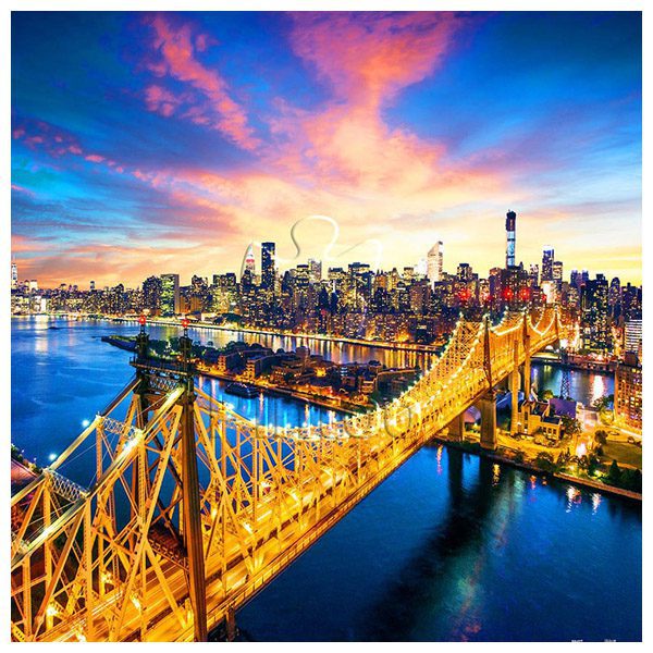 Manhattan with Queensboro Bridge | puzzles Pintoo 1600 pièces