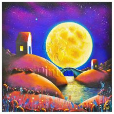 Darren Mundy : Golden Moon River | Pintoo puzzles 1600 pieces