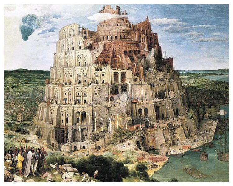 Bruegel : Tower of Babel | Pintoo puzzles 2000 pieces