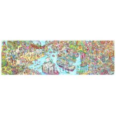 Tom Parker : Dino City and Bay | puzzles Pintoo 2000 pièces