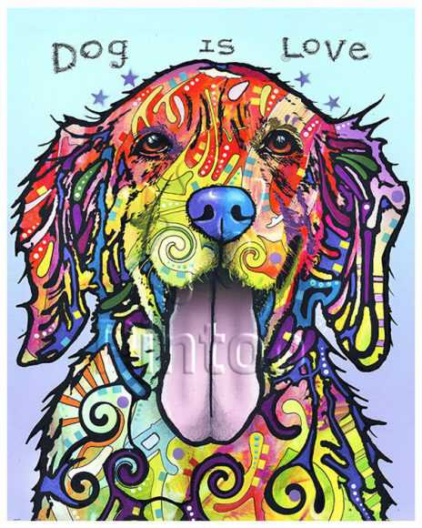 Dean Russo : Dog Is Love | puzzles Pintoo 2000 piezas