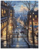 Evgeny Lushpin : Montmartre Spring | puzzles Pintoo 2000 piezas