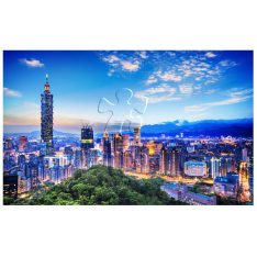 The Beautiful Sunset of Taipei | Pintoo puzzles 4000 pieces
