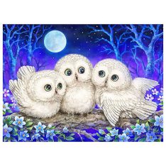 Kayomi : Owl Triplets | puzzles Pintoo 300 piezas