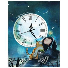 Starry Starry Night : Clock | puzzles Pintoo 300 peces