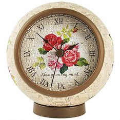 classic rose : clock | puzzles-3D Pintoo 145 peces