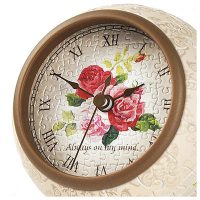 145 Pieces Pintoo 3D Jigsaw Puzzle Rose Pattern Working Clock 