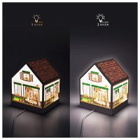 lovely coffee shop : LED | puzzles-3D Pintoo 208 peces