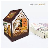 lovely coffee shop : LED | puzzles-3D Pintoo 208 pièces