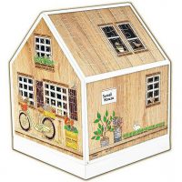 little wooder cabin : LED | puzzles-3D Pintoo 208 piezas