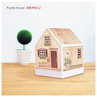 little wooder cabin : LED | puzzles-3D Pintoo 208 peces