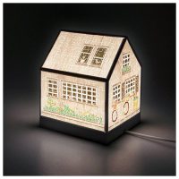 little wooder cabin : LED | puzzles-3D Pintoo 208 piezas