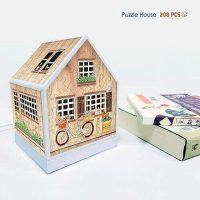 little wooder cabin : LED | Pintoo 3D-puzzles 208 pieces