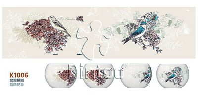 Singing Birds and Flowers | puzzles-3D Pintoo 80 piezas
