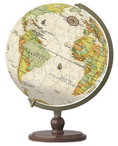 The Yellow Marble Earth | puzzles-3D Pintoo 240 peces