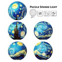 Van Gogh : The Starry Night LED | puzzles-3D Pintoo 60 peces