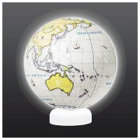 Purple Globe LED | Pintoo 3D-puzzles 60 pieces