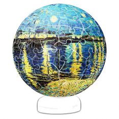 Van Gogh : The Starry Night Over The Rhone LED | puzzles-3D Pintoo 60 pièces